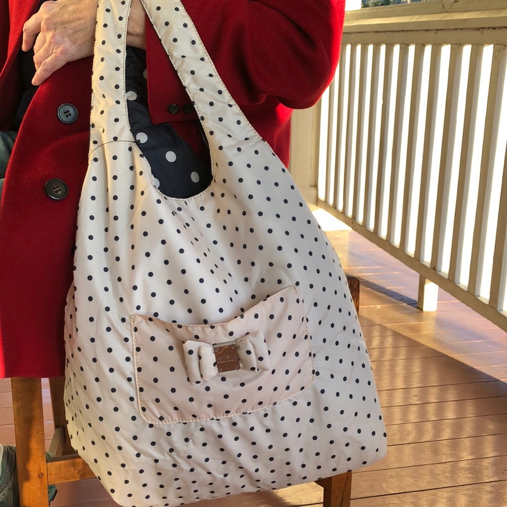 Reversible waterproof tote by Sonia Rykiel